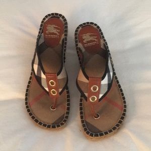 Burberry sandals